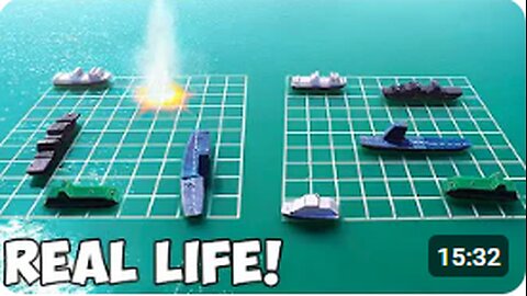 Playing Battleship With Real Ships