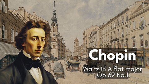 Frédéric Chopin: Waltz no.1 in A flat major [Op.69] ["Farewell"]