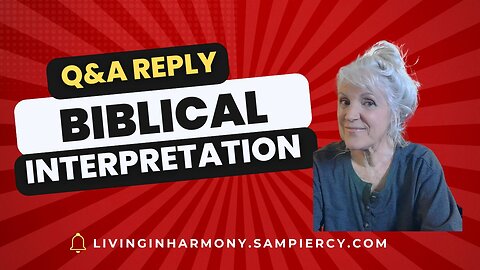 Biblical Interpretation - Replying to a Comment about 'gods'