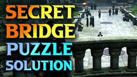 SECRET PUZZLE - Hogwarts Legacy Bridge Puzzle Solution