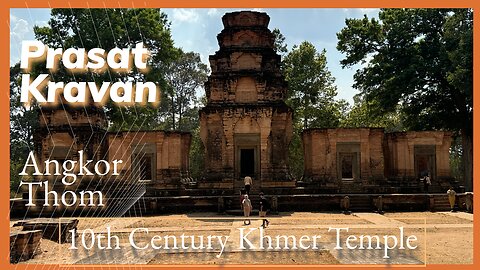 Prasat Kravan Temple - 10th Century Khmer - Siem Reap Cambodia 2024