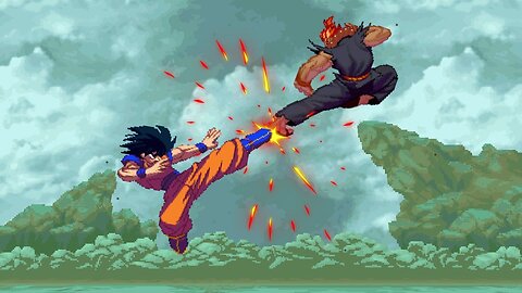 Goku Vs Akuma - Ultra Epic Hyper Battle Z2 - Dragon Ball Z X Street Fighter