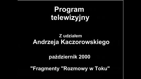 CIĄŻA Z KOSMITĄ, UZDROWICIELE W STUDIO, UZDRAWIANIE ZA POMOCĄ PSYCHOMAUNIPULACJI NA WIARĘ, ROZMOWY W TOKU TVN-2000