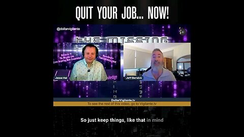 Jeff Berwick - Quit Your Job... Now! w/ Jesse Hal