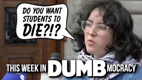 This Week in DUMBmocracy: Students COSPLAY As Protesters After ILLEGALLY Taking Over A Building!