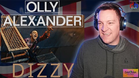 American Reacts to Olly Alexander "Dizzy" 🇬🇧 Official Music Video | United Kingdom EuroVision 2024!