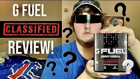 G Fuel “CLASSIFIED” Flavor REVIEW!