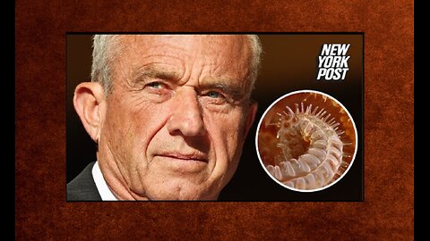 ❓RFK Jr. said doctors found a dead worm 🪱in his head after it ate part of his brain