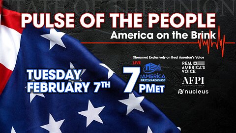 AFPI LIVE SPECIAL: PULSE OF THE PEOPLE — AMERICA ON THE BRINK