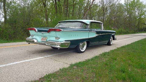 1958 Edsel Corsair 4 Door in Spruce Green & Ice Green & Ride on My Car Story with Lou Costabile