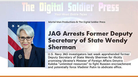 JAG Arrests Former Deputy Secretary of State Wendy Sherman