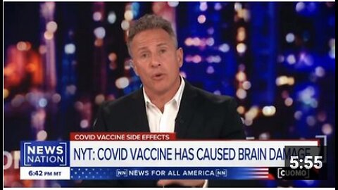 👀 Chris Cuomo admits to having vax injury. His guest is ostracized by his peers.