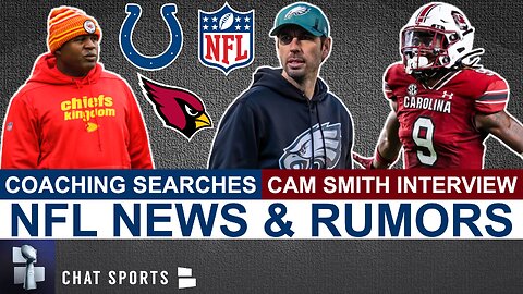 NFL Rumors On Shane Steichen To Colts, Cardinals Hiring Jonathan Gannon + Cam Smith Interview