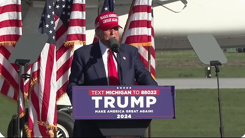 Donald Trump Rally in Freeland, MI