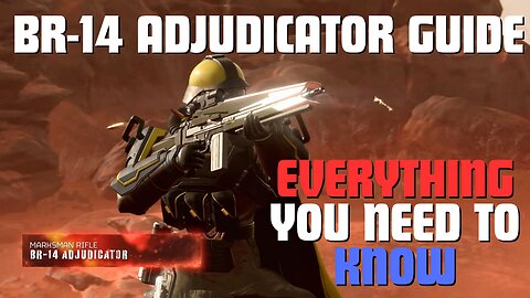 BR-14 Adjudicator Marksman Rifle Guide (Helldivers 2)