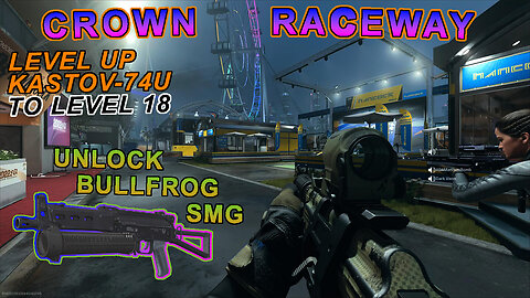 PS5 | Crown Raceway - Call of Duty: Modern Warfare II, Kill Confirmed, Path to the Bullfrog SMG, COD