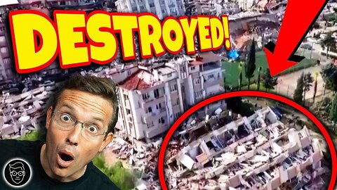 End Of The World?! Watch MASSIVE Buildings COLLAPSE In Broad Daylight Across Turkey