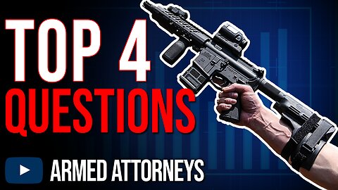 Stabilizing Brace FAQs - ANSWERED by the Armed Attorneys