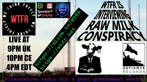 WTFR Interviewing Orlando from RAW MILK CONSPIRACY (band) 03-05-2024