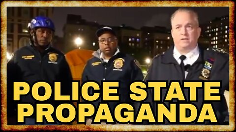 NYPD BRAGS About Columbia Raid in INSANE Propaganda Video