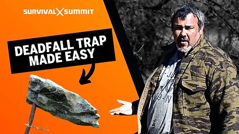 How To Build a Paiute Deadfall Trap | The Survival Summit