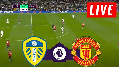 Leeds United vs Manchester United LIVE | Premier League 2022-2023 | Watch Along & PES 21 Gameplay