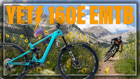 Yeti 160E EMTB is here. Review and interview with Yeti Cycles Engineer