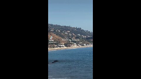 Scenic Malibu Beach LA US