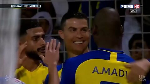 Cristiano Ronaldo four goals against Al Wehda