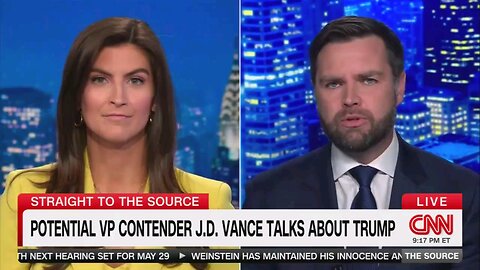 J. D. Vance educates CNN host on the deliberate prevention of Trump campaigning.