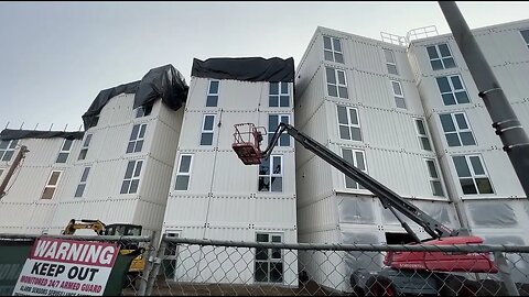 Container housing in Los Angeles