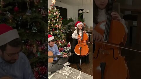 Silent Night rendition on Cello and Guitar. The Whiteheads family. Dec 25, 2021.