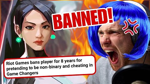 Valorant Pro Player BANNED For Pretending To Be Non-Binary