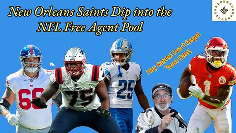 Lets Talk Saints Ep 14:Saints' Roster Reinforcements plus Upcoming Offseason Schedule