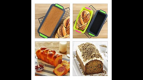 SALE!! Rectangular Silicone Bread Pan Mold Toast Bread Mold