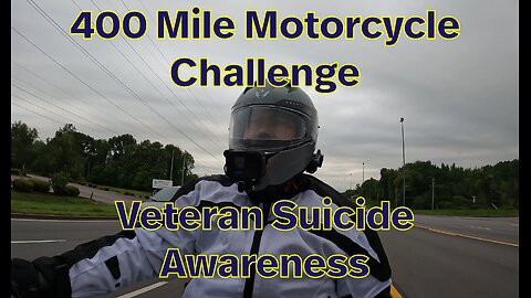 Motorcycle Ride for Veteran Suicide Awareness - Alabama SR 17 400 Mile Motorcycle Challenge Part 2