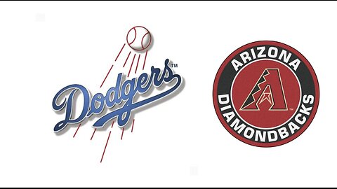 Dodgers @ Diamondbacks Game 1. MLB the Show 24.