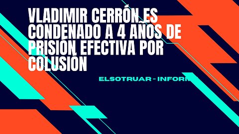 Vladimir Cerrón es condenado a 4 años de prisión efectiva por colusión