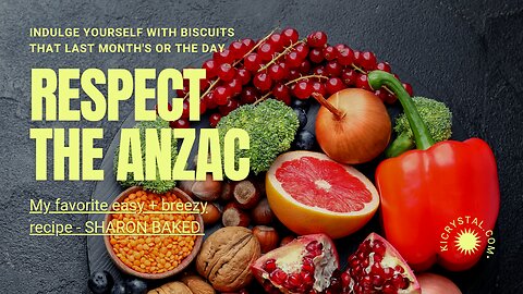 Anzac Biscuits recipe in comments l