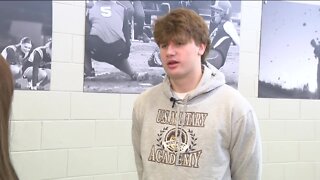 Local cancer survivor commits to Army football