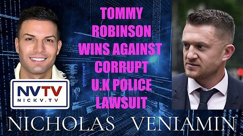 Tommy Robinson Discusses Big Win Against Corrupt UK Police Lawsuit with Nicholas Veniamin
