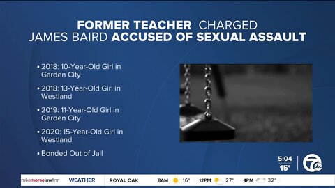 Former school specialist facing sex abuse charges after allegedly assaulting 4 students at 3 different schools