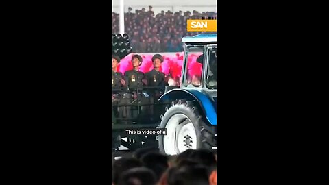 North Korea disguises rocket launchers as civilian buses