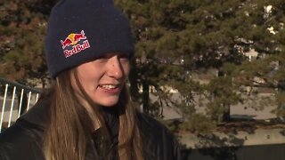 Local athlete makes her mark in the male-dominated world of snowboarding