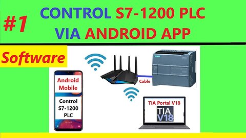 0154 - Control S7-1200 PLC with Android App - Software
