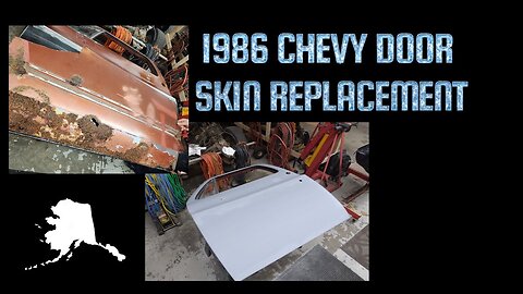 1986 Chevy Rusty Door Skin Replacement!