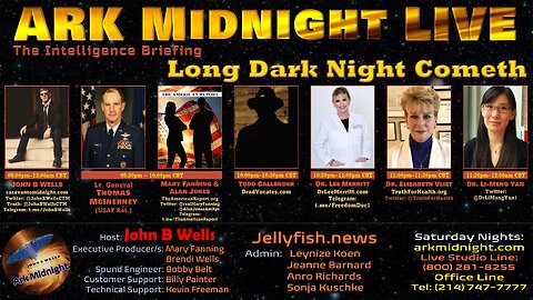 The Intelligence Briefing / Long Dark Night Cometh - John B Wells LIVE