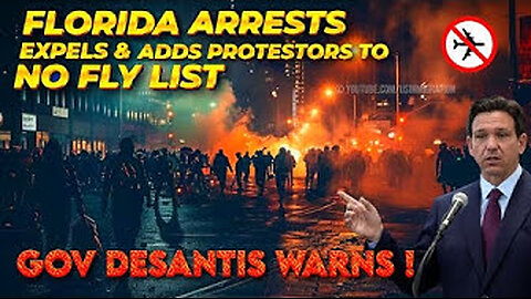 Students & Faculty Put on No Fly Terrorist List For Protesting By DeSantis. What a POS Fascist