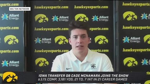 Asked to compare Jim Harbaugh and Kirk Ferentz, Cade McNamara compliments both
