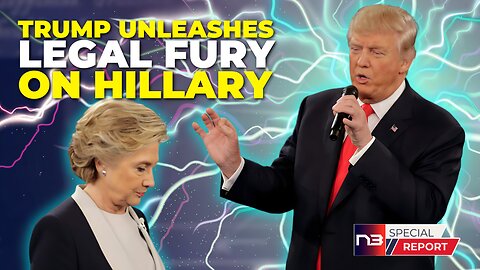 Trump Unleashes Legal Fury Slams Hillary Exposes Hypocrisy in Classified Docs Scandal